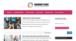 Desktop Screenshot of diamondyears.com